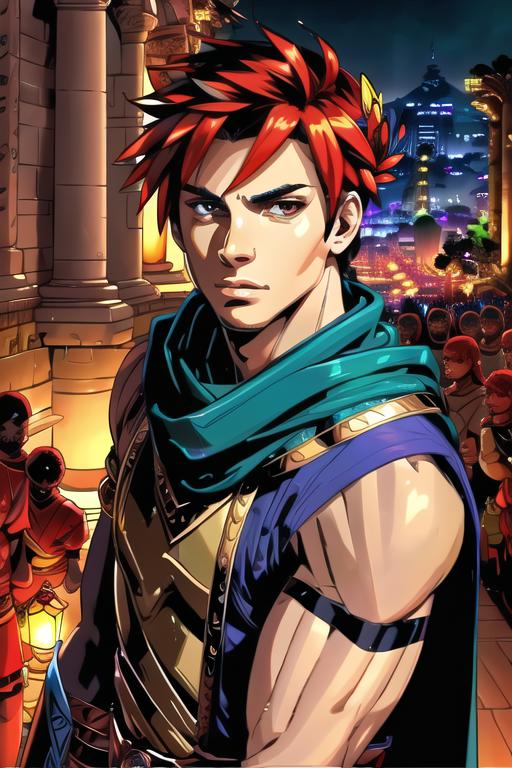 00156-3853608403-1boy, solo, (highly detailed eyes), ((detailed face)), intricate details, muscular male, greek clothes, armor, cityscape, ((real.png